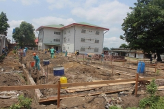 Début de la construction